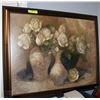 Image 1 : FRAMED FLORAL PICTURE