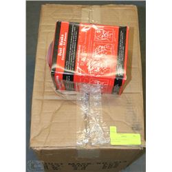 CASE WITH 12 BOXES OF DUST MASKS