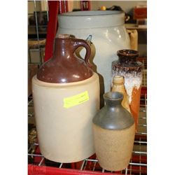 VINTAGE MEDALTA BUTTER CHURN MISSING LID