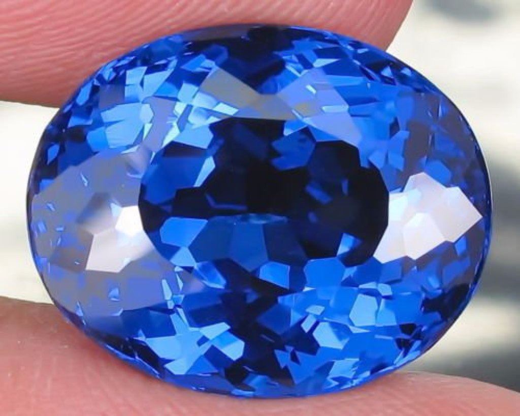 Natural London Blue Topaz 16.49 carats- Flawless