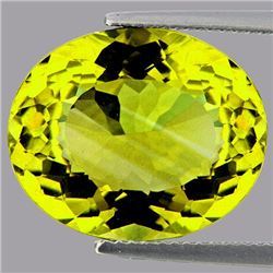 Natural Green Gold Lemon Quartz 14.01 cts - VVS