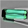 Image 1 : Natural Teal Green Tourmaline 4.42 Cts - VVS