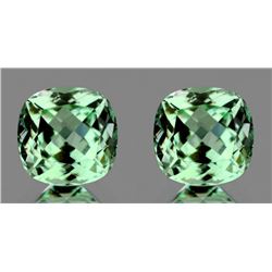 Natural Healing Green Amethyst Pair 7.90 Cts - VVS