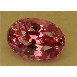 Natural Rare Reddish Pink Sapphire 2.04 Carats