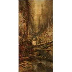 from the collection OF LESLIE GEORGE KATZ AND JANE MAYHALL KATZ Ralph A. Blakelock (1847-1919) Su...