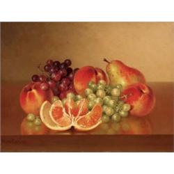 Bryant Chapin (1859-1927) Fruit on a Polished Table, 1903 signed and dated “Bryant Chapin 1903.” ...