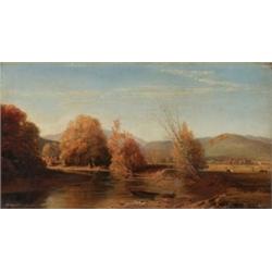 James Augustus Suydam (1819-1865) Conway Meadows, circa 1857 signed “Suydam” (lower left) oil on ...