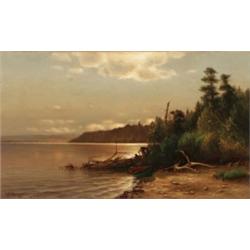 John Carlton Wiggins (1848-1932) Daybreak, 1897 signed and dated “J.C. Wiggins, 1897” (lower left...