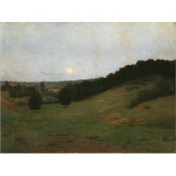 William Anderson Coffin (1855-1925) Early Moonrise, 1888 signed “W.A. Coffin” (lower right) oil o...