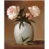 Image 1 : polly mccaffrey (b. 1944) Peonies signed “P.M.” (lower center right) oil on board 25 x 21 in. (63...