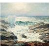 Image 1 : Wilson Irvine (1869-1936) Crashing Surf signed “ Irvine” (lower right) oil on canvas 24 x 27 in. ...