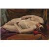Image 1 : from the collection OF LESLIE GEORGE KATZ AND JANE MAYHALL KATZ George Luks (1867-1933) Reclining...