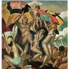 Image 1 : Eugene Francis Savage (1883-1978) Bathers, circa 1946 signed “Eugene Savage” (lower right) oil on...
