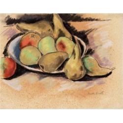 Marsden Hartley (1877-1943) Still Life (Pears and Apples), circa 1923 signed “Marsden Hartley” (l...