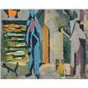 Image 1 : Karl Knaths (1891-1971) Halloween, 1953 signed “Karl Knaths” (lower right) inscribed “Halloween P...