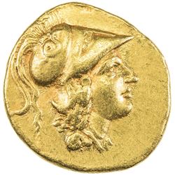 MACEDONIAN KINGDOM: Alexander III, the Great, 336-323 BC, AV stater (8.48g). EF