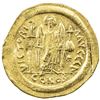 Image 2 : BYZANTINE EMPIRE: Justinian I, 527-565, AV solidus (4.36g), Constantinople. EF-AU