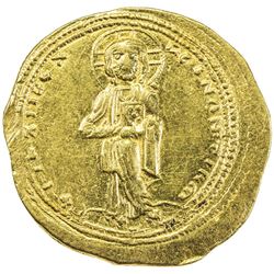 BYZANTINE EMPIRE: Theodora, 1055-1056, AV histamenon nomisma (4.41g), Constantinople mint. EF
