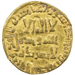UMAYYAD: Hisham, 724-743, AV dinar (4.10g), NM (Dimashq), AH115. VF