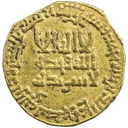 ABBASID: al-Mansur, 754-775, AV dinar (4.01g), NM, AH153. VF