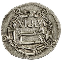ABBASID: al-Rashid, 786-809, AR dirham (2.81g), Sijistan, AH171. EF