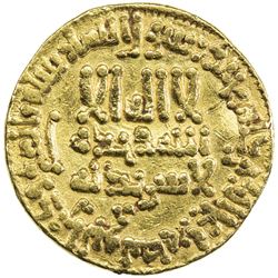 ABBASID: al-Amin, 809-813, AV dinar (4.21g), NM (Egypt), AH194. VF