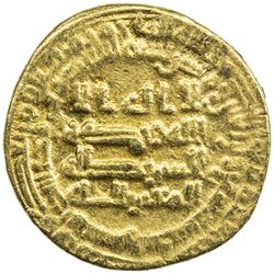 ABBASID: al-Mutawakkil, 847-861, AV dinar (4.23g), Samarqand, AH247. VF