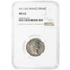 Image 3 : FRANCE: Napoleon I, as Emperor, 1804-1814, 1815, AR franc, AN 13-A (1804). NGC MS62