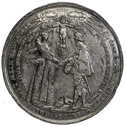 BREMEN: Ferdinand III, 1637-1657, AR medal (85.35g), 1640. EF