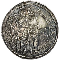 FRIEDBERG: Hans Eitel Diede I zum Furstenstein, 1671-1685, AR 60 kreuzer (19.29g), 1674. VF-EF