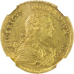PRUSSIA: Friedrich II, 1740-1786, AV frederick d'or, 1750-A. NGC AU58