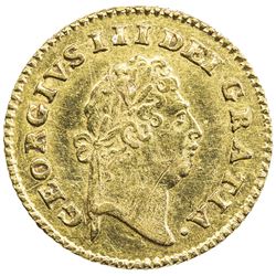 GREAT BRITAIN: George III, 1760-1820, AV 1/3 guinea, 1798. AU