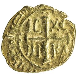 SICILY: Roggero II, 1130-1156, AV tari (0.95g), NM, ND. VF-EF