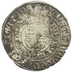 UTRECHT: David van Bourgondie, 1456-1496, AR jager (2.96g), Wijk bij Duurstede mint, 1478. F