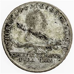 GALICIA & LODOMERIA: Maria Theresa, 1740-1780, AR 30 kreuzer, 1776. F