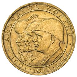 ROMANIA: Mihai I, 1940-1947, AV 20 lei, 1944. UNC