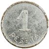Image 2 : SPAIN: Civil War, peseta, 1937. VF-EF
