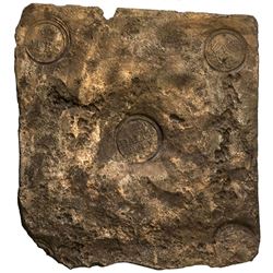 SWEDEN: Adolf Fredrik, 1751-1771, AE 4 daler, 1756. F