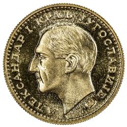 YUGOSLAVIA: Alexander I, 1921-1934, AV dukat, 1931. UNC