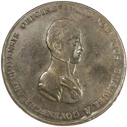 BOLIVIA: Fernando VII, 1808-1825, AE medal, 1811. PCGS AU58