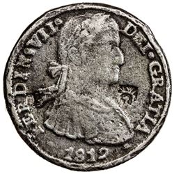 MEXICO: Fernando VII, 1808-1821, AR 8 reales, ND. VF