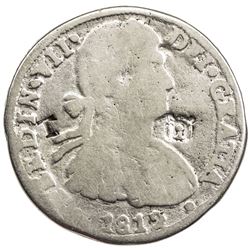 MEXICO: Fernando VII, 1808-1821, AR 8 reales, 1812-CA. EF