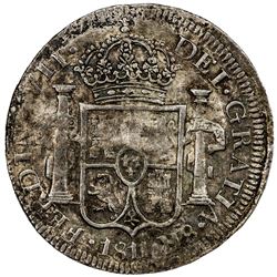 MEXICO: Fernando VII, 1808-1821, AR 8 reales, 1811. EF