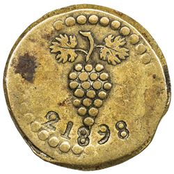 MEXICO: AE 1/8 real (3.35g), 1824. VF