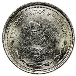 MEXICO: pattern peso (1.60g), 1986. UNC