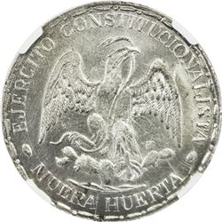 MEXICO: Revolutionary Issue, AR peso, Durango, 1914. NGC MS63
