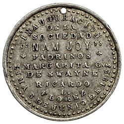 PERU: AR medalet (5.11g), 1923. VF-EF