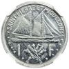 Image 2 : ST. PIERRE & MIQUELON: 1 franc, 1948(a). NGC MS62
