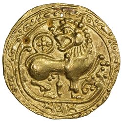 KADAMBAS OF HANGAL: Toyimadeva, 1048-1075, AV pagoda (4.25g). AU