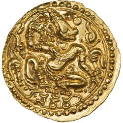 KADAMBAS OF HANGAL: Anonymous, 12th-13th century, AV pagoda (4.20g). EF-AU